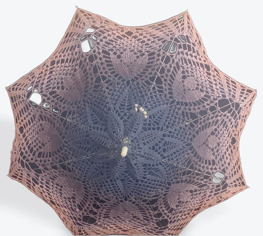 All Flowers Purple to Pink 30" Parasol