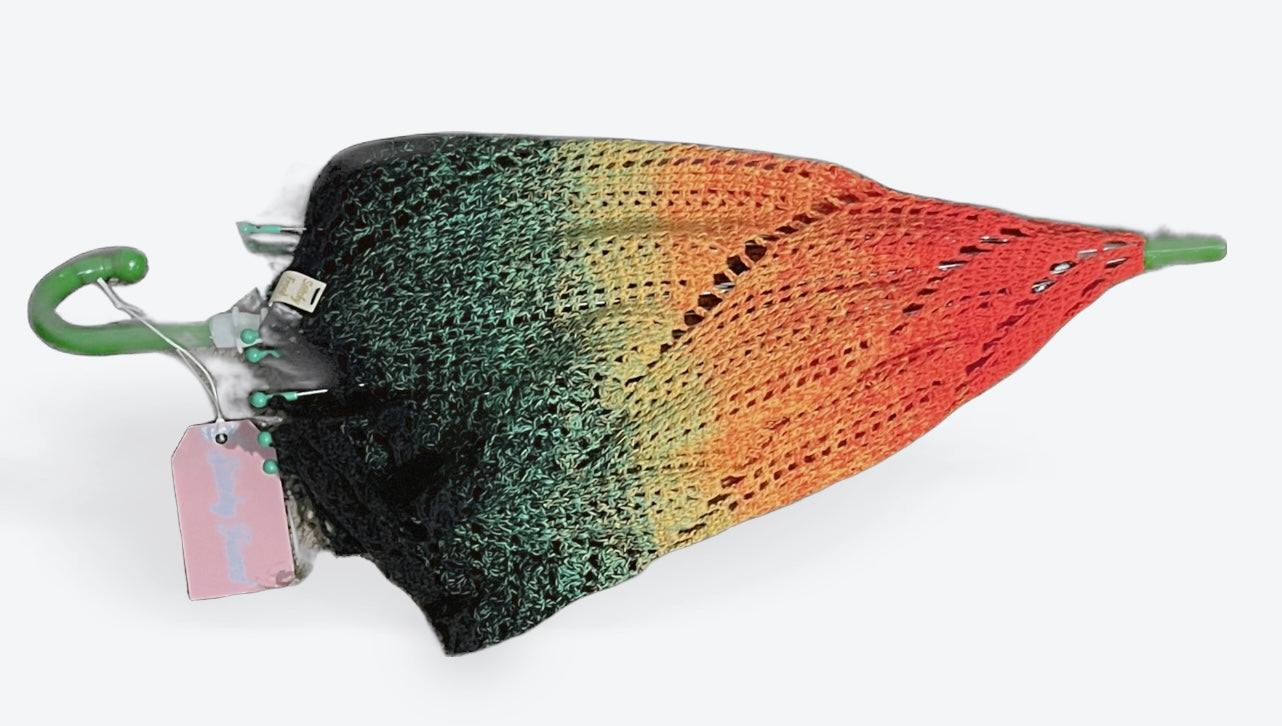 Regenbogen-Sonnenschirm Gothic Gay Pride 76 cm – Originelles Muster mit großer Abdeckung