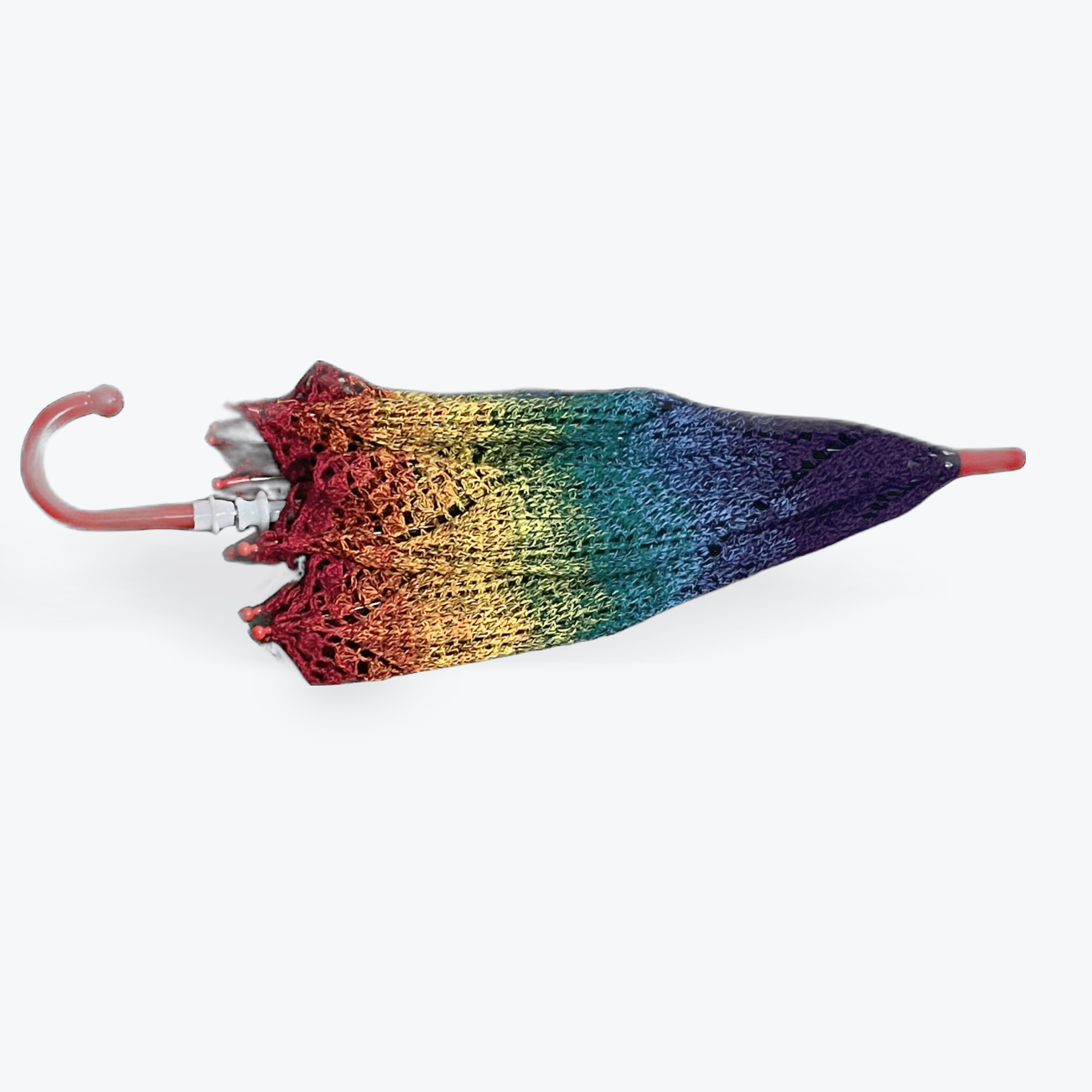 Gay Pride Gothic Rainbow 30" Parasol - High Coverage original pattern