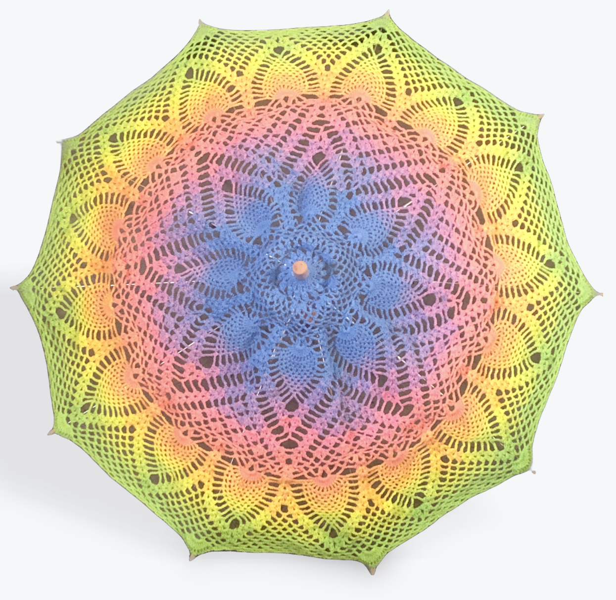 Sapphic Pride Flag 33" Parasol - Stitchy Frood