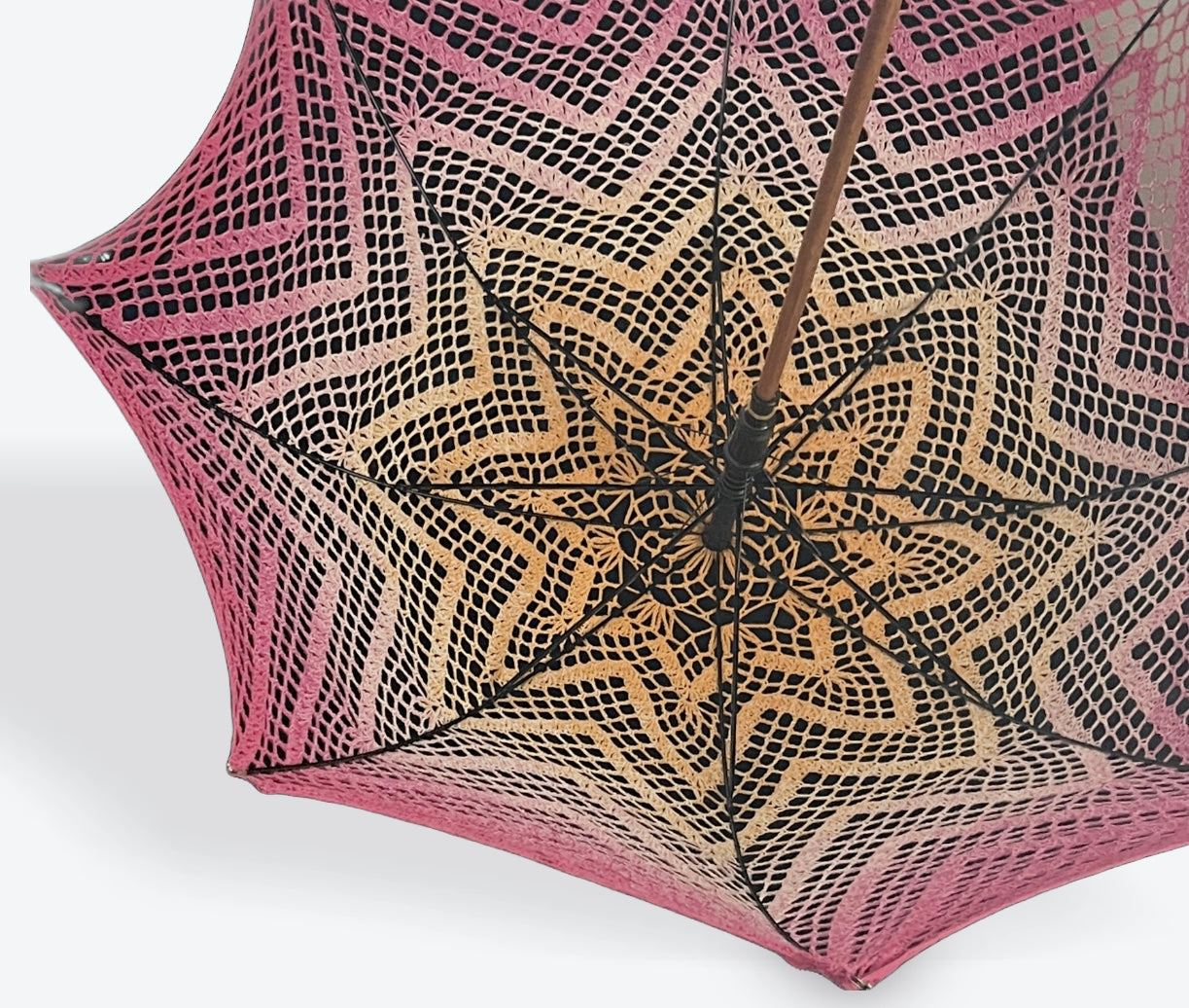 Parasol 48" drapeau de la fierté lesbienne