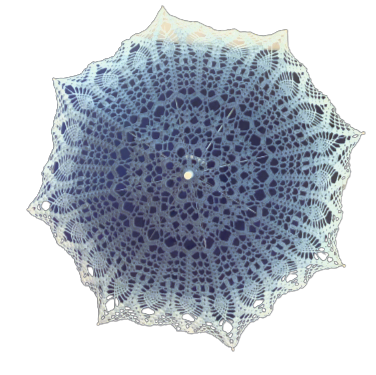 All Blues 30" Parasol - Stitchy Frood