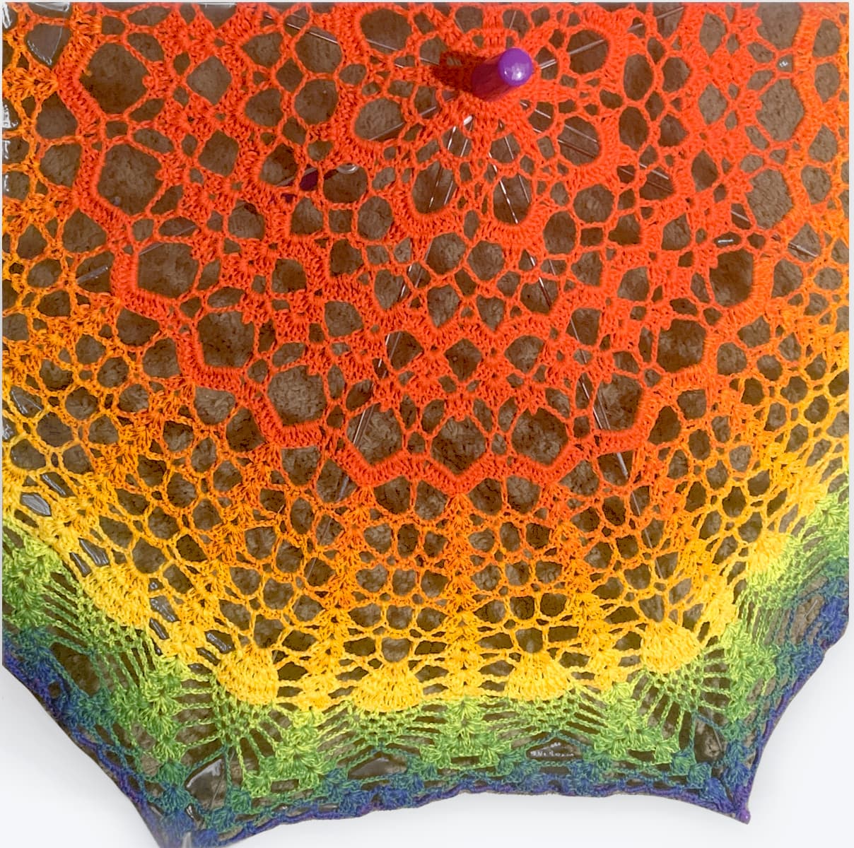 Gay Pride Rainbow 30" Parasol