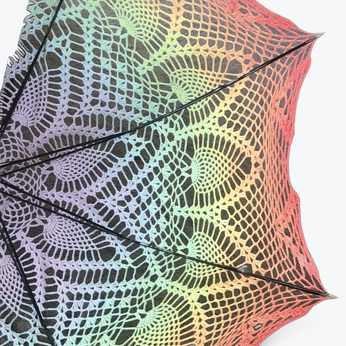 Gay Pride Flag Rainbow 48" Parasol - Stitchy Frood