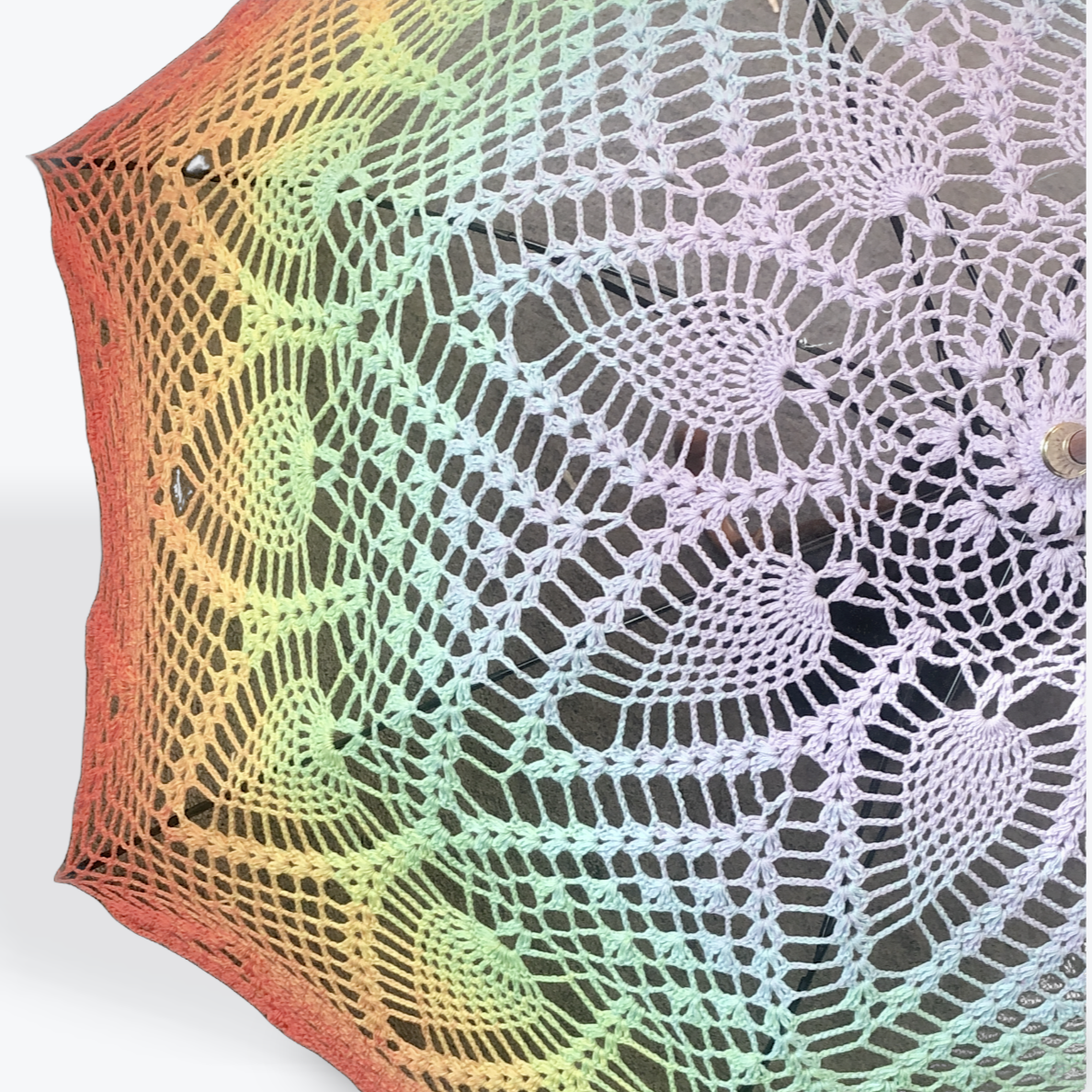 Gay Pride Flag Rainbow 48" Parasol - Stitchy Frood