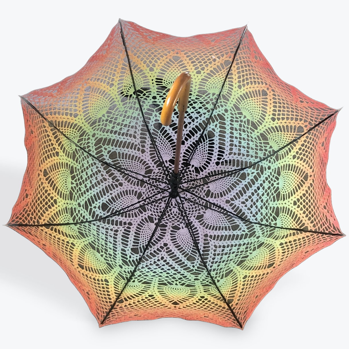 Gay Pride Flag Rainbow 48" Parasol - Stitchy Frood