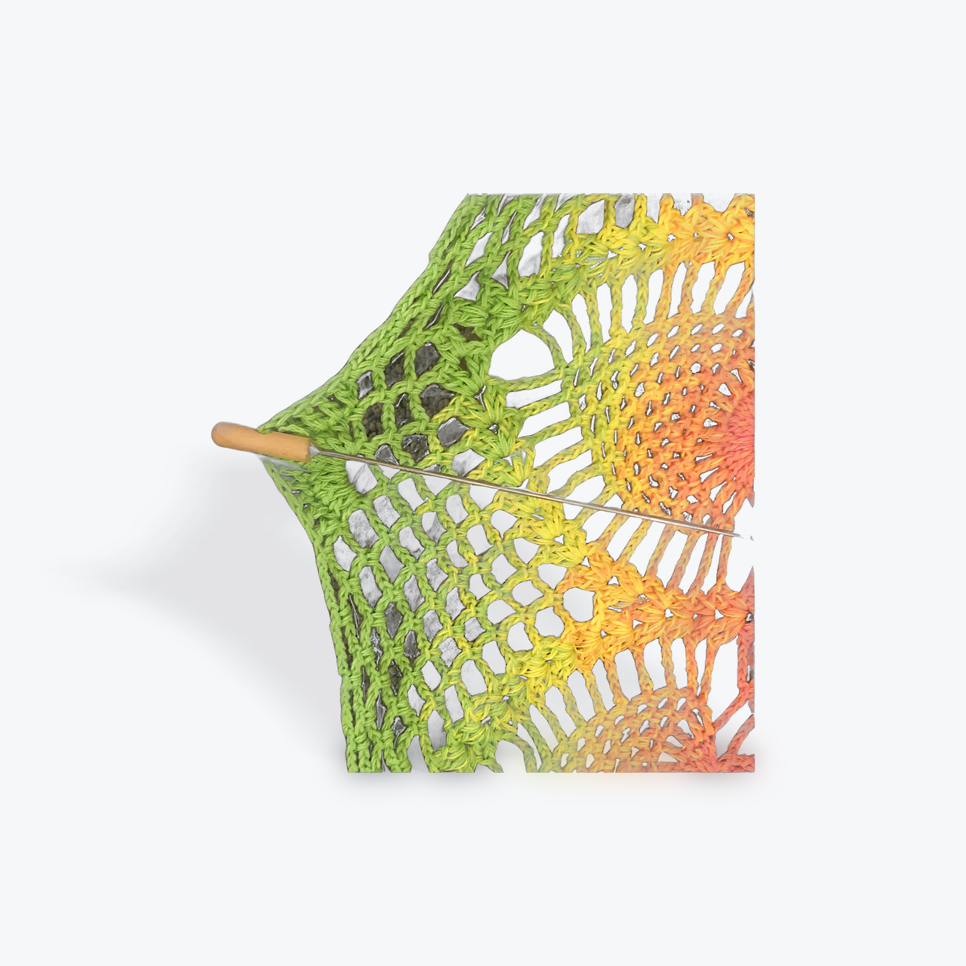 Sapphic Pride Flag 33" Parasol - Stitchy Frood