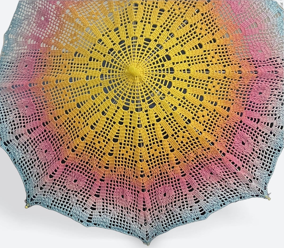 Fields of Nectar 30" Parasol - Modelo 12 pattern