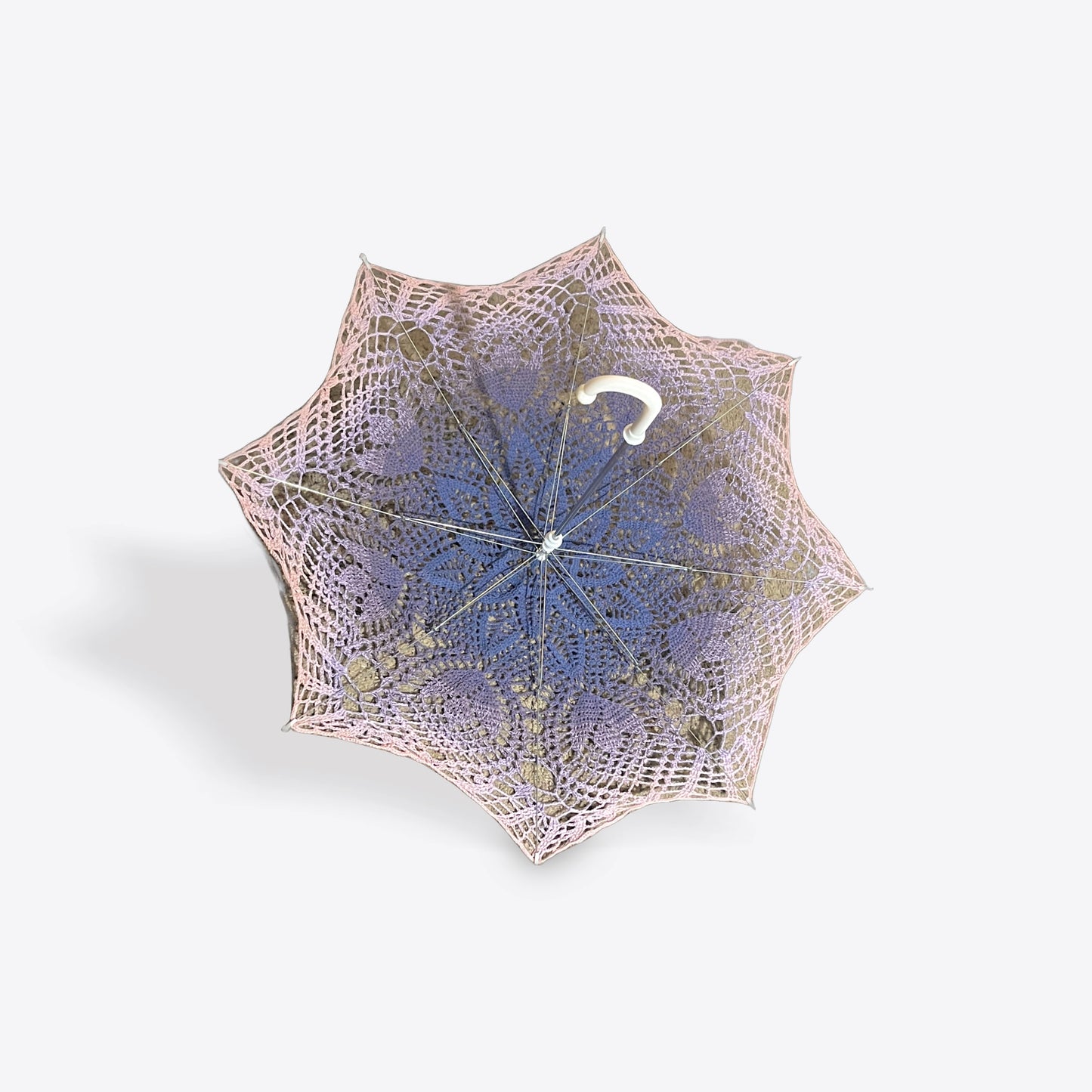 All Flowers Purple to Pink 30" Parasol