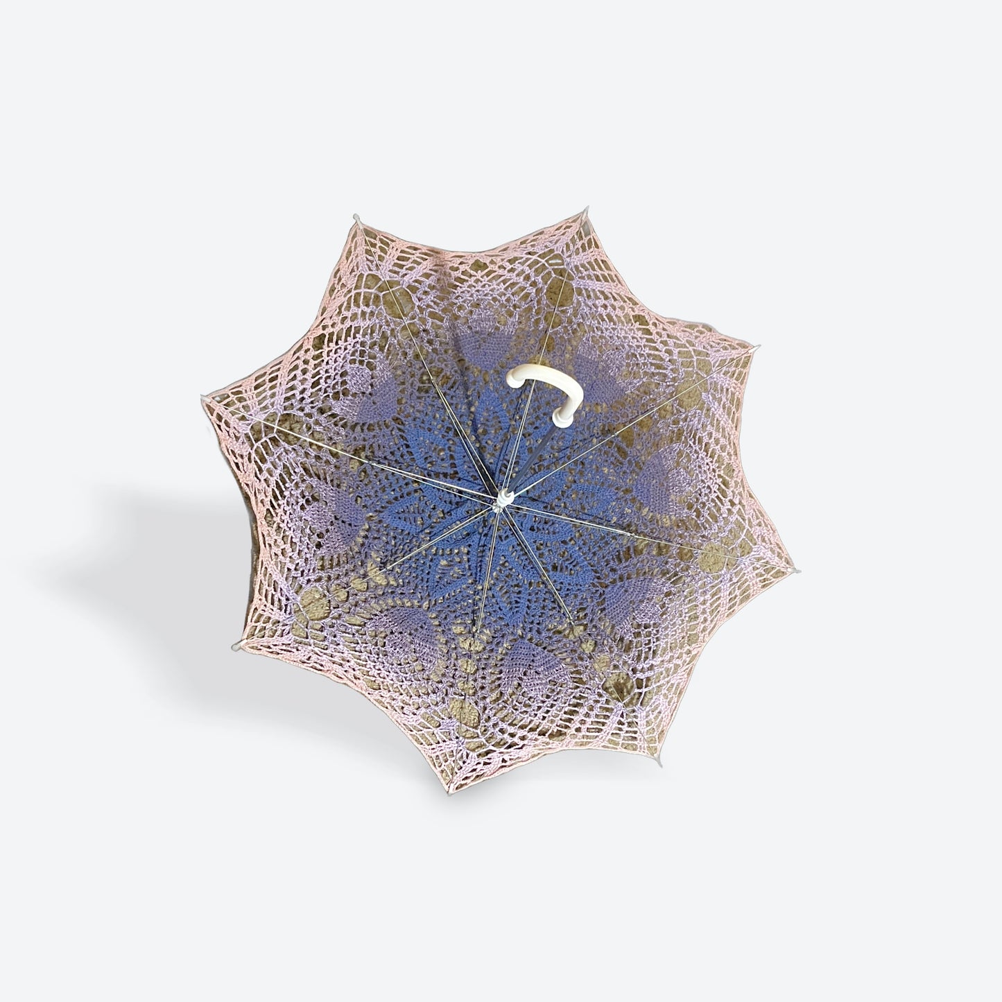 All Flowers Purple to Pink 30" Parasol