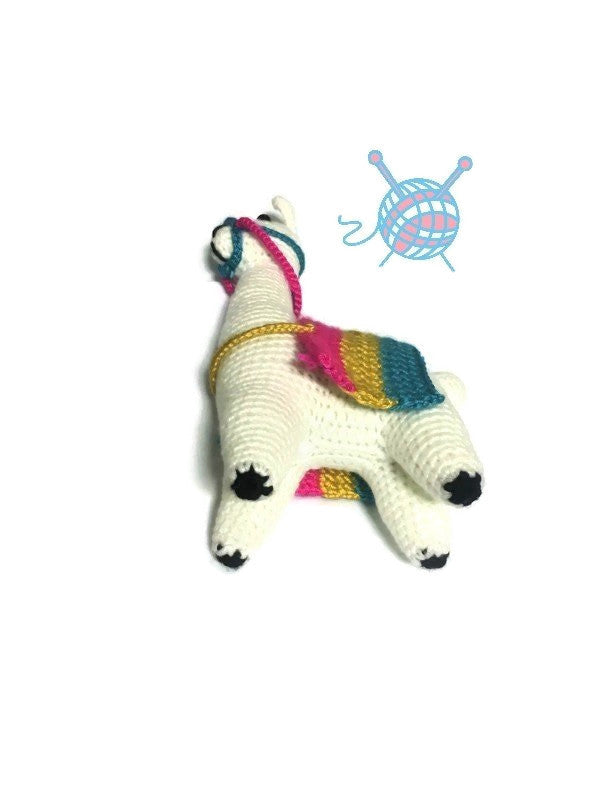 Pansexual Pride Flag Llama Amigurumi LGBT - Stitchy Frood