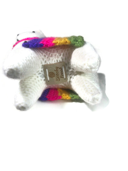 Sapphic Pride Flag Llama Amigurumi LGBTQIA2+ - Stitchy Frood