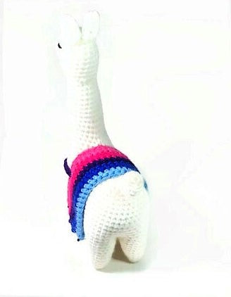 Omnisexual Pride Flag Llama Amigurumi LGBTQIA2+ - Stitchy Frood