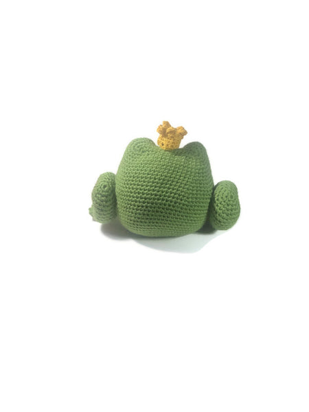 Bi Pride Frog Prince Amigurumi - Stitchy Frood