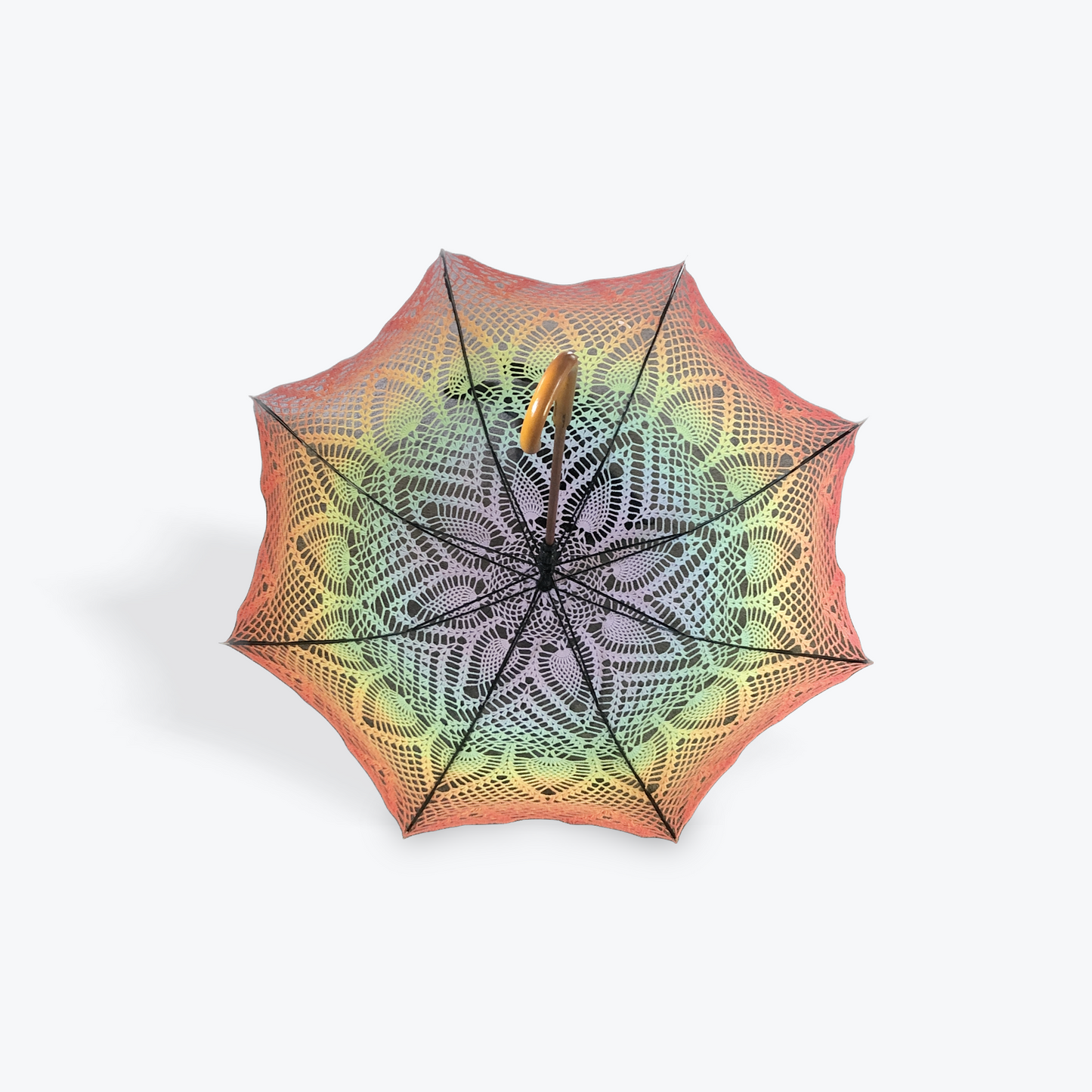 Gay Pride Flag Rainbow 48" Parasol - Stitchy Frood