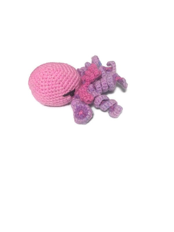 Cthulhu Mini Amigurumi - Springtime Cthulhu #2 - Stitchy Frood