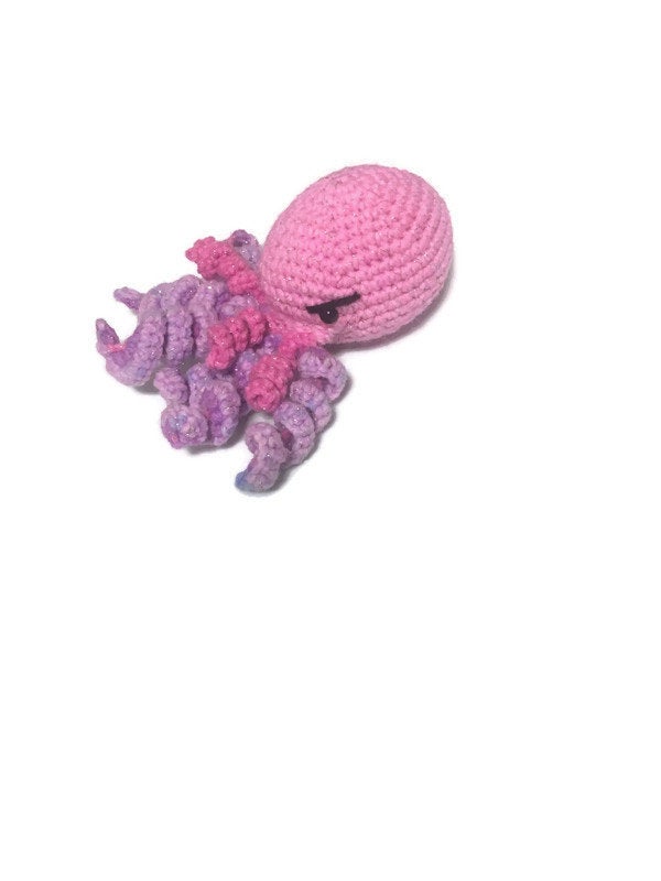 Cthulhu Mini Amigurumi - Springtime Cthulhu #2 - Stitchy Frood