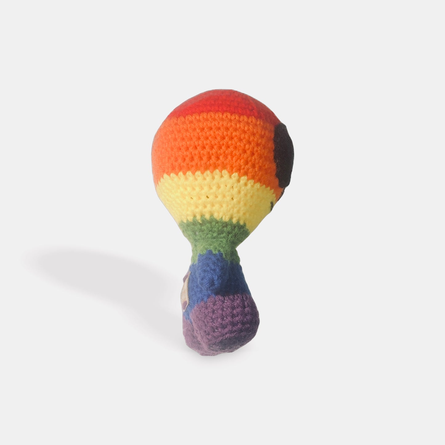 Gaylien Rainbow Pride Flag Alien Amigurumi - Stitchy Frood