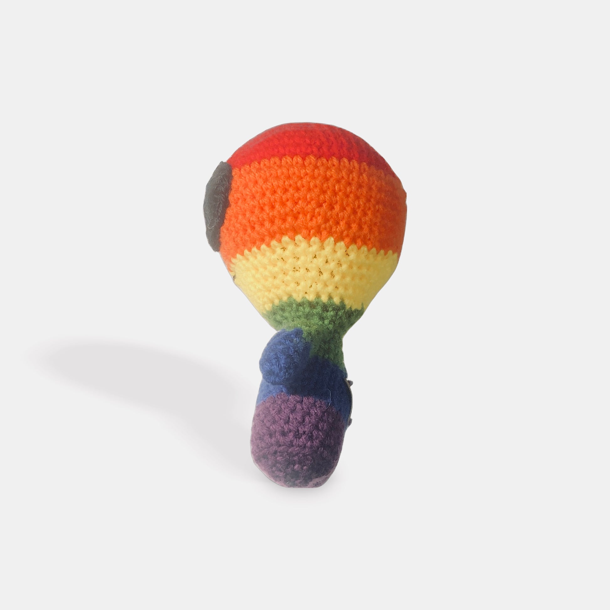 Gaylien Rainbow Pride Flag Alien Amigurumi - Stitchy Frood